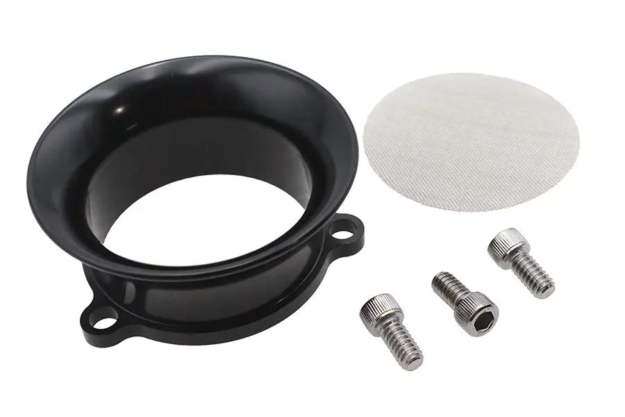 V-Twin 78955B 2 Inch OKO Velocity Stack with Screen and Mounting Screws by V-Twin
