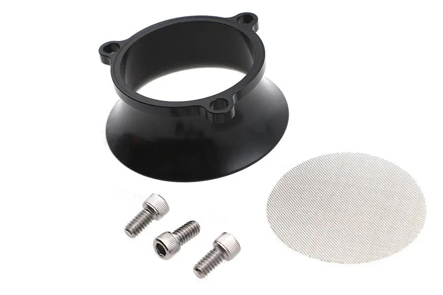V-Twin 78955B 2 Inch OKO Velocity Stack with Screen and Mounting Screws by V-Twin