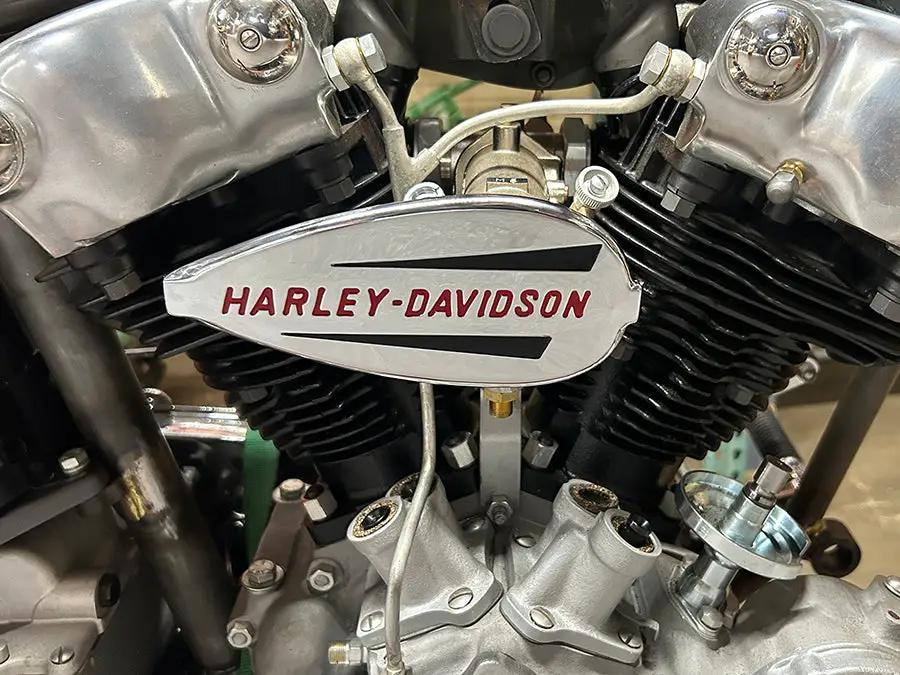 V-Twin 1940 Emblem Carburetor Cover Kit for Harley Davidson U Models by V-Twin