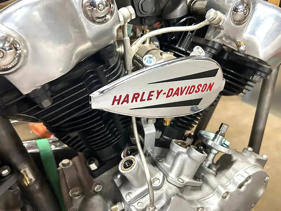 V-Twin 1940 Emblem Carburetor Cover Kit for Harley Davidson U Models by V-Twin