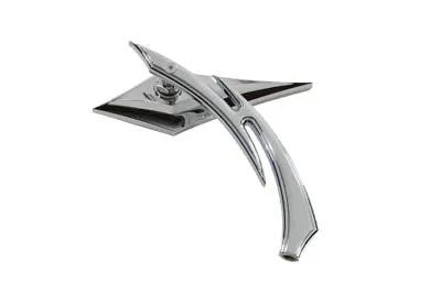 Wyatt Gatling Zoid Mirror with Billet Sickle Stem for Harley Davidson (Part #76504) by Wyatt Gatling