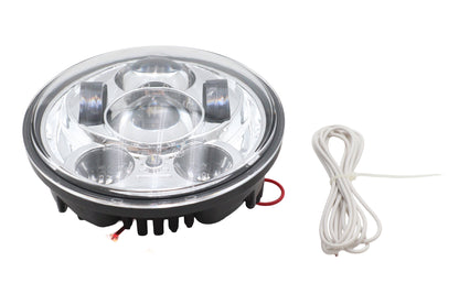 Ultima 8-485 Chrome 5-3/4 Inch Daylight Projector LED Headlamp for Harley Davidson by Ultima