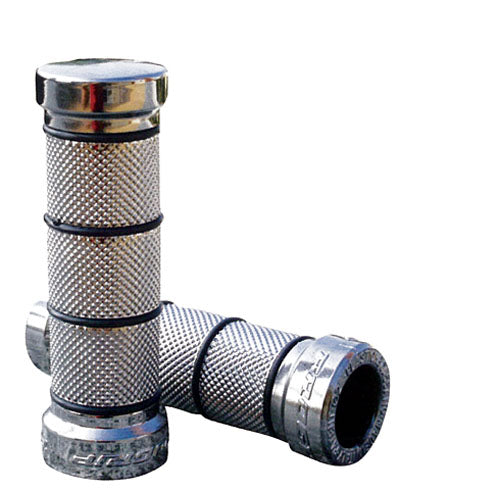 PROGRIP PA0866HDCR 866 Chromed Rubber Grips for 24–28 mm Handlebars