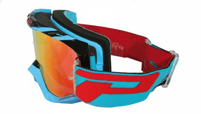 PROGRIP 3450-16FLBKBL Fluorescent Lite Blue/Black Goggles