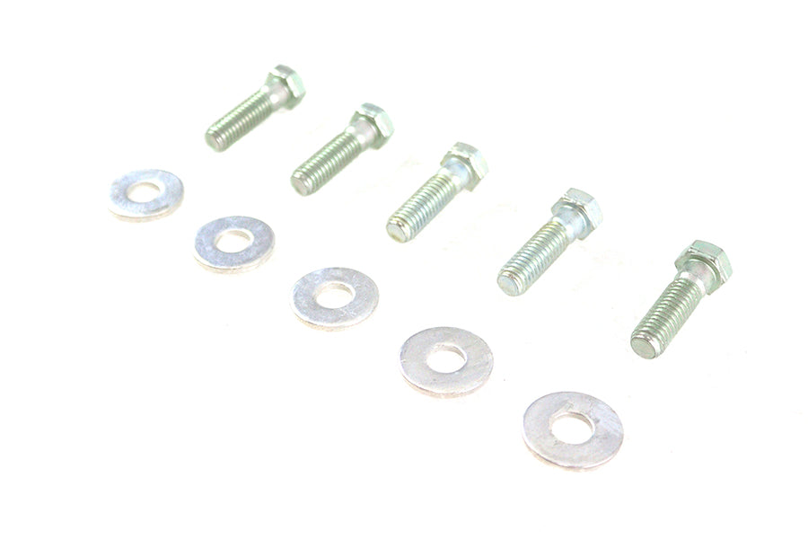 Colony Zinc Plated Rear Sprocket Hardware Kit for Harley Davidson XL (1979-1988) by Colony