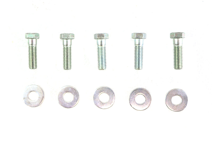 Colony Zinc Plated Rear Sprocket Hardware Kit for Harley Davidson XL (1979-1988) by Colony