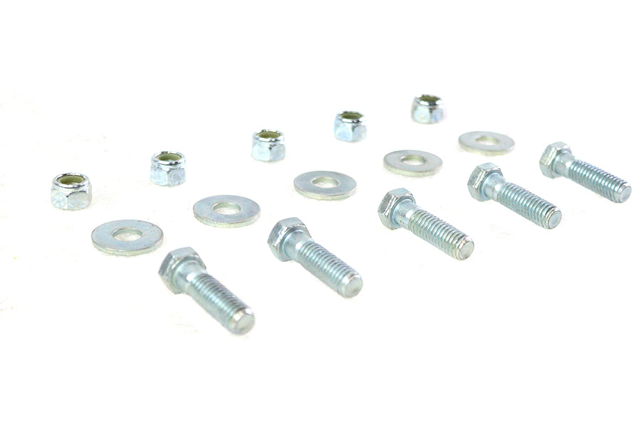 Colony Zinc Plated Rear Sprocket Hardware Kit for Harley Davidson XL Models by Colony