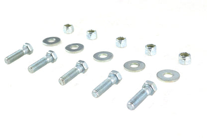 Colony Zinc Plated Rear Sprocket Hardware Kit for Harley Davidson XL Models by Colony