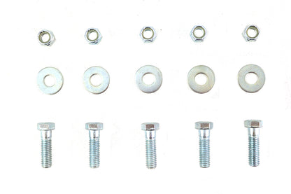 Colony Zinc Plated Rear Sprocket Hardware Kit for Harley Davidson XL Models by Colony