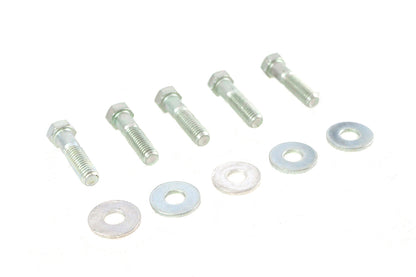 Colony Zinc Plated Rear Sprocket Hardware Kit for Harley Davidson FLST and FXST (Part 3412-10) by Colony