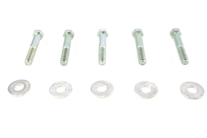 Colony Zinc Plated Rear Sprocket Hardware Kit for Harley Davidson FXD (2006-2015) by Colony