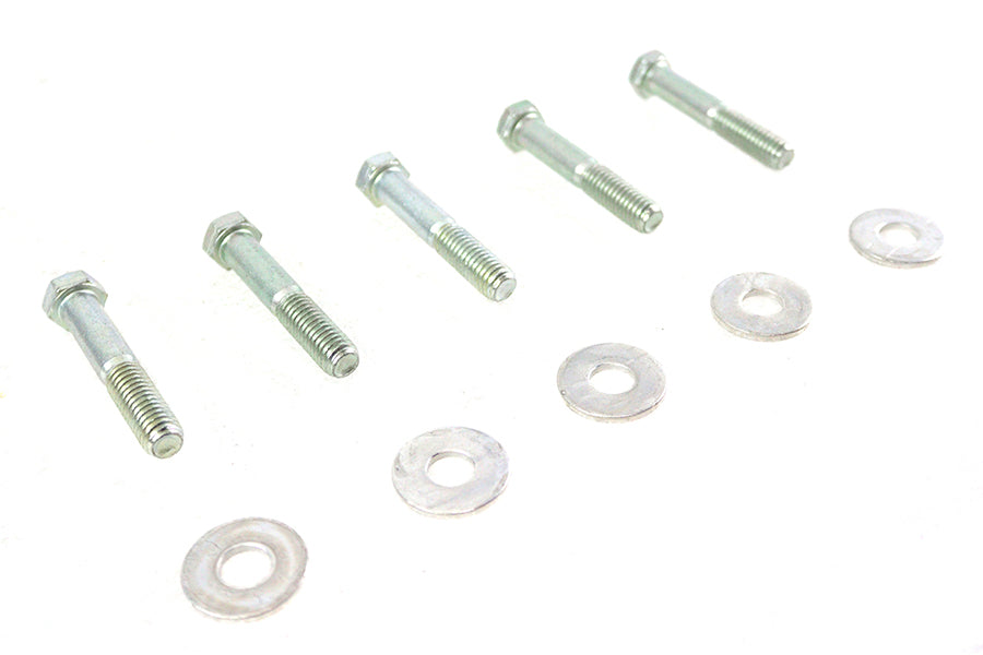 Colony Zinc Plated Rear Sprocket Hardware Kit for Harley Davidson FXD (2006-2015) by Colony