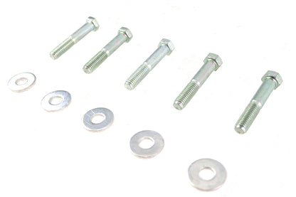 Colony Zinc Plated Rear Sprocket Hardware Kit for Harley Davidson FXD (2006-2015) by Colony