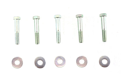 Colony Zinc Plated Rear Sprocket Hardware Kit for Harley Davidson FXD (2006-2015) by Colony