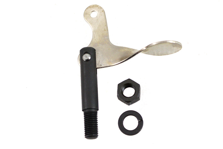 Colony Grey Nickel Choke Lever with Parkerized Stud Nut and Lock Washer by Colony