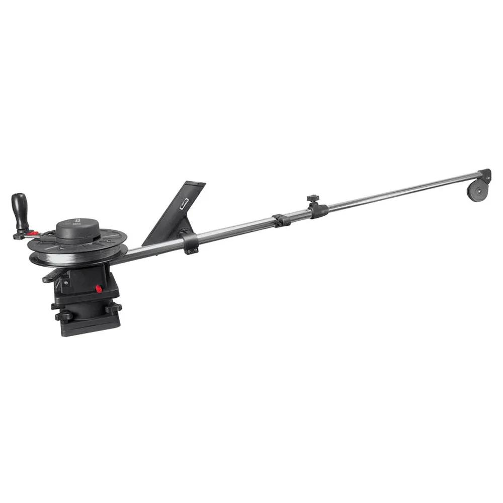 Scotty No. 1091 Telescoping 60-Inch Longarm Downrigger Combo Pack with Swivel Pedestal Mount by Scotty