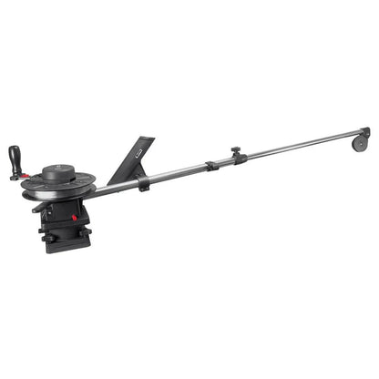 Scotty No. 1091 Telescoping 60-Inch Longarm Downrigger Combo Pack with Swivel Pedestal Mount by Scotty