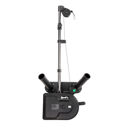 Scotty 1116 Propack Depthpower Electric Downrigger with Dual Rod Holders and Swivel Mount