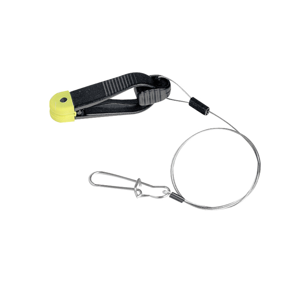 Scotty Mini Power Grip Plus Release with Cannonball Snap - 18 Inch Wire Leader
