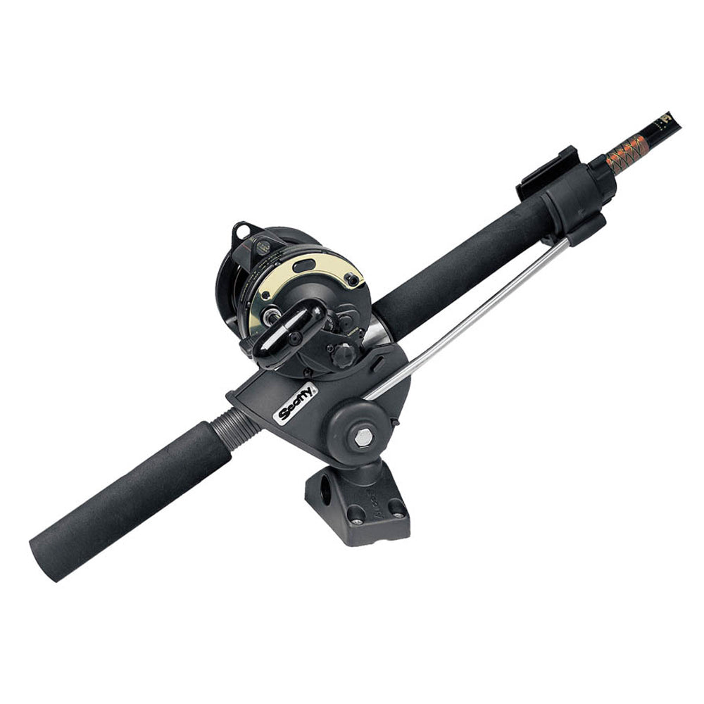 Scotty Striker Rod Holder with No. 241 Side and Deck Mount for Big Game Fishing