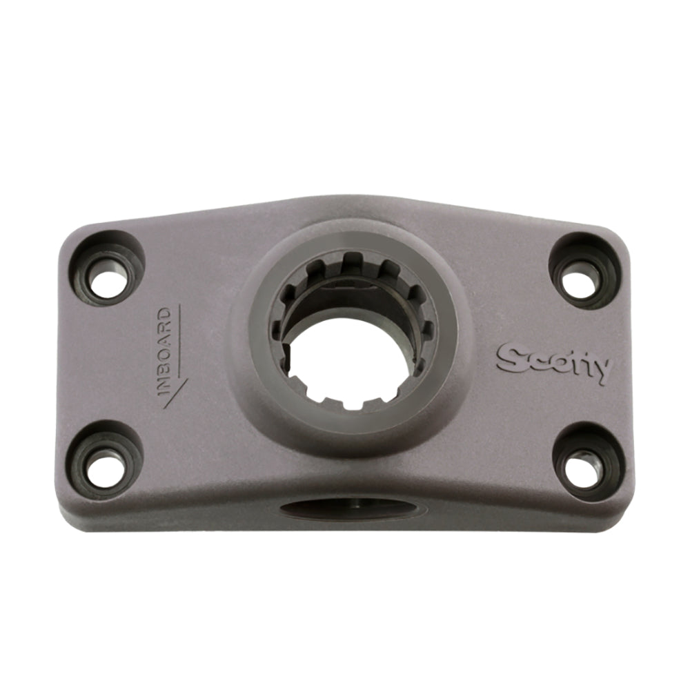Scotty 241 Combination Side or Deck Mount - Grey for All Scotty Post Mount Rod Holders