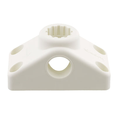 Scotty 241 Combination Side or Deck Mount - White for All Scotty Post Mount Rod Holders