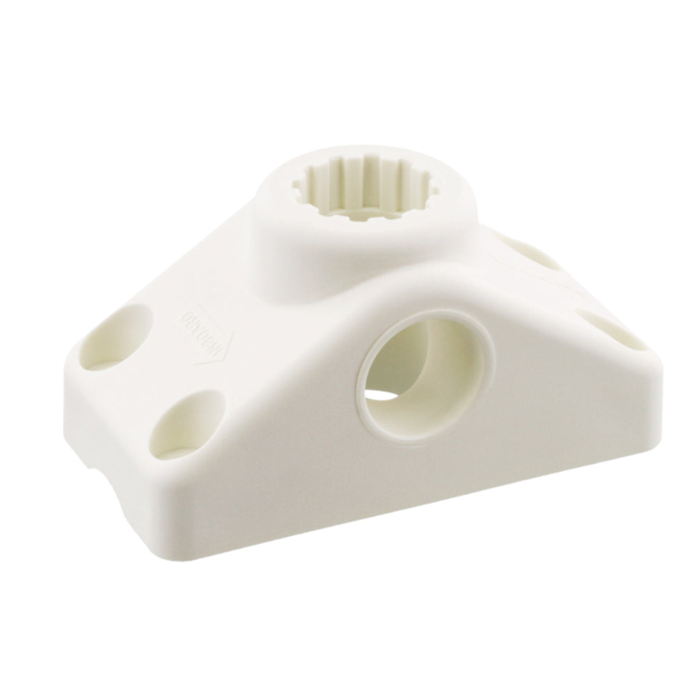 Scotty 241 Combination Side or Deck Mount - White for All Scotty Post Mount Rod Holders