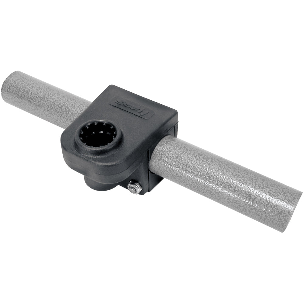 Scotty 245 1 1/4-Inch Round Rail Mount for Pontoon Boats