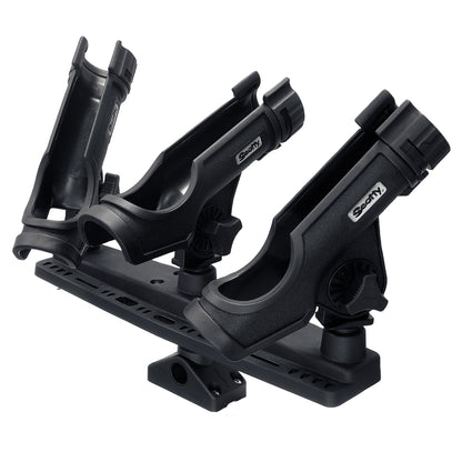 Scotty Triple Rod Holder with 3 Power Lock Rod Holders and Built-in Lure Rack