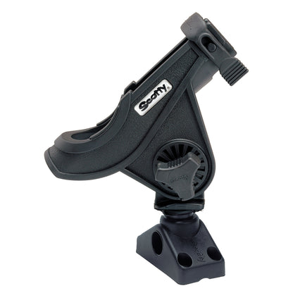 Scotty 280 Bait Caster and Spinning Rod Holder with No. 241 Mount - Black