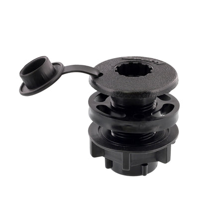 Scotty 444-BK Compact Threaded Deck Mount for Gunnels up to 2 Inches