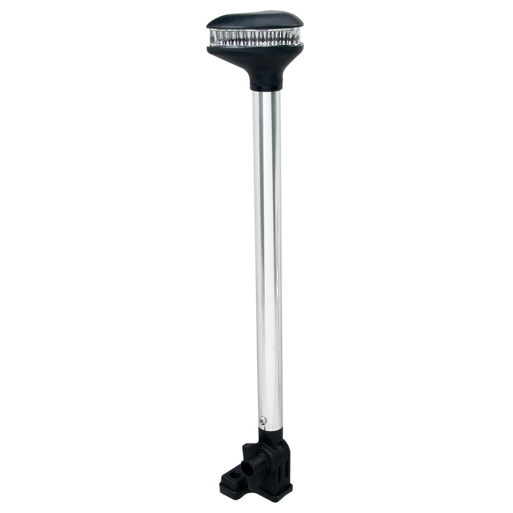 Perko Stealth Series LED Fold Down White All-Round Light - 13-3/8 inches