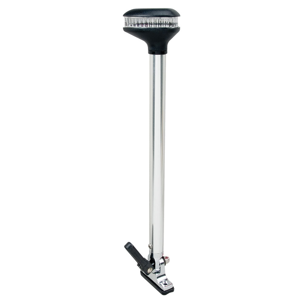 Perko Stealth Series Fold Down All-Round Light - Vertical Mount, 13-3/8" Height, 2NM Range