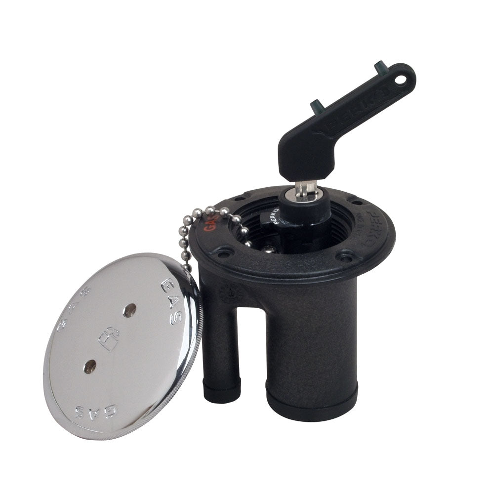 Perko Fuel System Locking Insert for 1-1/2 inch Vented Fills - Model 0525DP0BLK