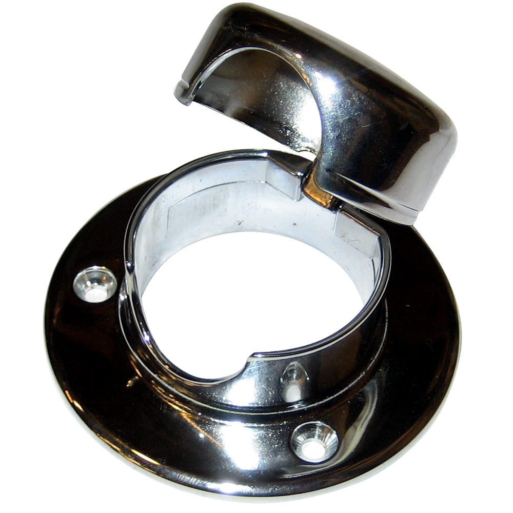 Perko Rope Deck Pipe (Part Number 0757DP0CHR) – Chrome Plated Zinc Alloy Marine Hardware