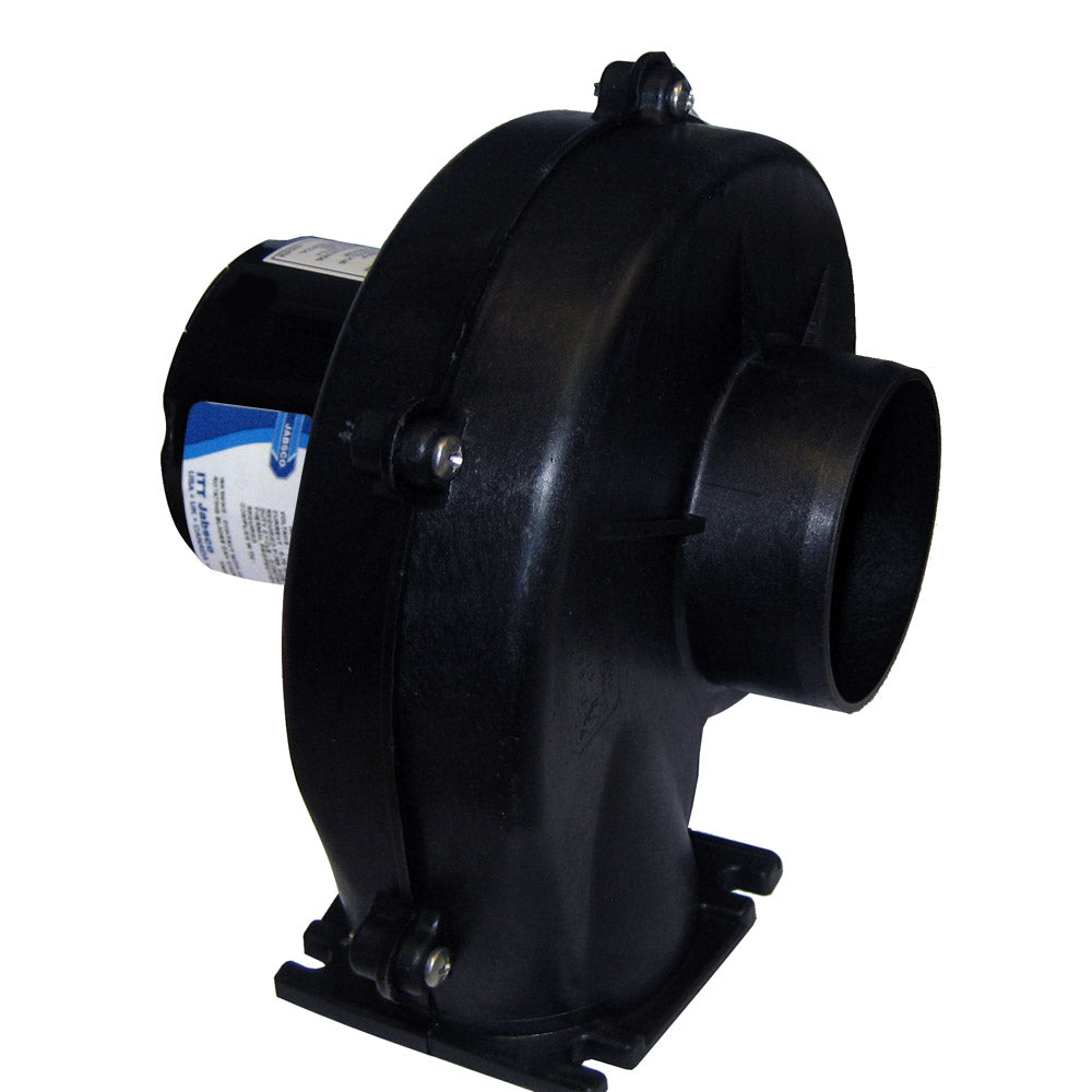Jabsco 3-inch Flangemount Blower - 100 CFM, 115V for High-Volume Airflow
