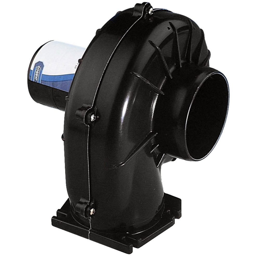 Jabsco 3-Inch Flangemount Blower - 150 CFM, 24V DC Marine Ventilation Fan