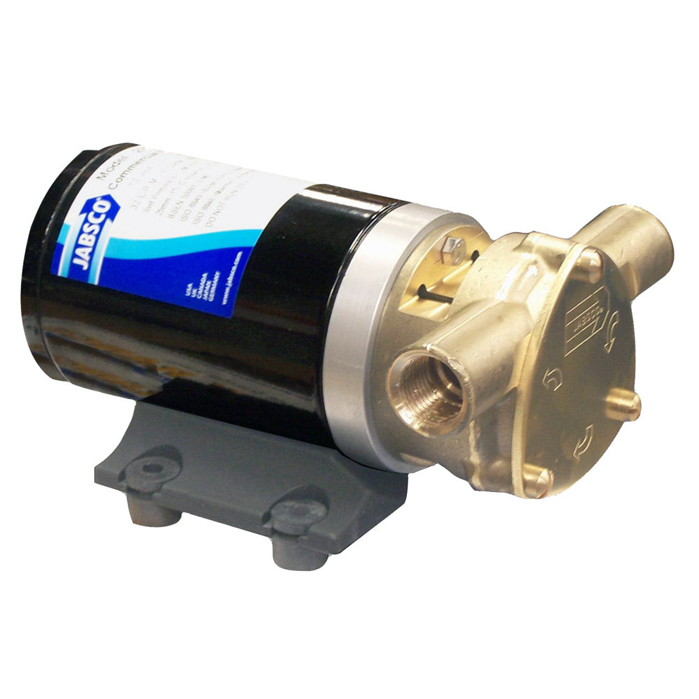 Jabsco Commercial Duty Water Puppy 24V Bilge Pump with 34 GPM Flow Rate