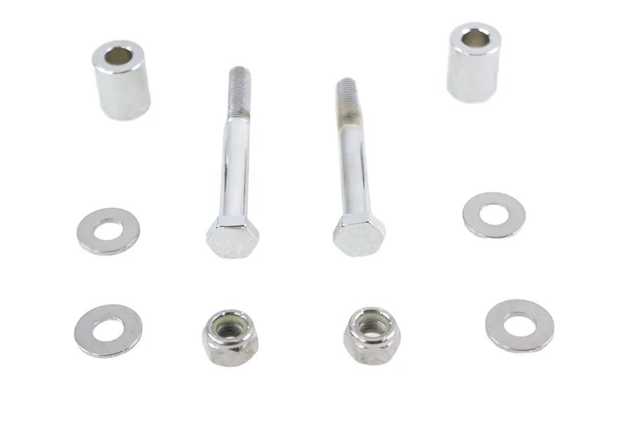 Colony Chrome Plated Gas Tank Mounting Kit for Harley Davidson XLCH 1979-1981 by Colony