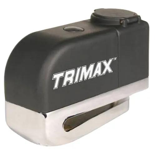TRIMAX TAL7PB Alarm Disc Lock in Black – Secure Your Motorcycle or Bicycle by TRIMAX