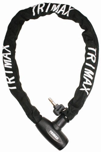 TRIMAX TheX836 Integrated Lock & Super Chain 8mm - Heavy-Duty Security Solution