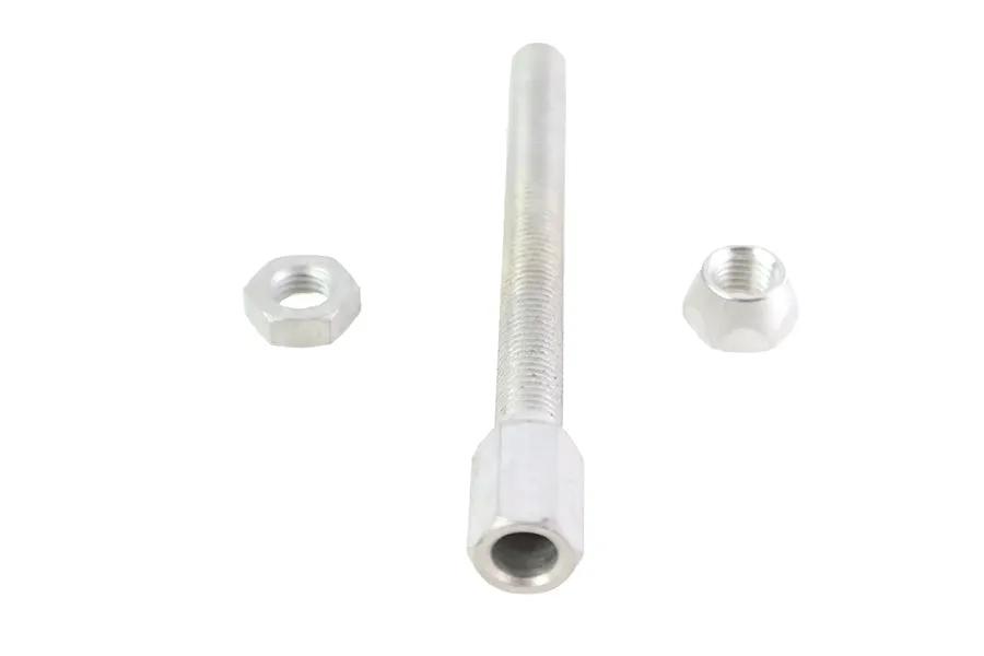 Colony Front Brake Cable Adjuster Hex Type - 7/16 inch Hex, Cadmium Plated, Fits Harley Davidson K Models by Colony