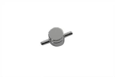 Pingel Inline Petcock Chrome Part Number 9040-CR-K for Easy Fuel Line Connection by Pingel