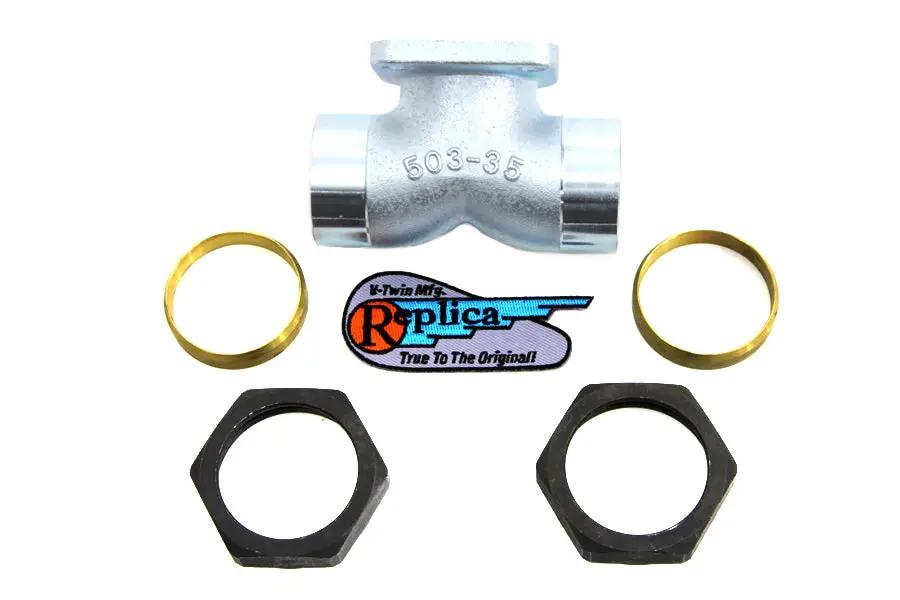 V-Twin 61 Inch Linkert Manifold Kit for Harley Davidson EL Models by V-Twin
