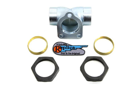 V-Twin 61 Inch Linkert Manifold Kit for Harley Davidson EL Models by V-Twin