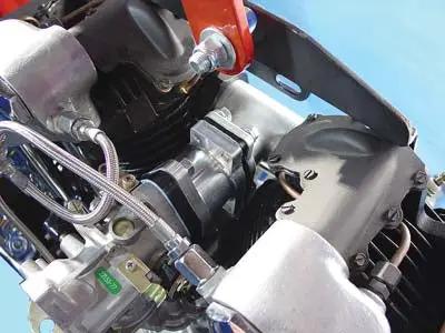 V-Twin Carburetor Adapter with Aluminum Finish - Part 35-0113 by V-Twin