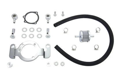 Sifton Crankcase Breather and Bracket Kit for Harley Davidson FXST (1993-2002) by Sifton