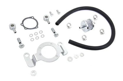 Sifton Crankcase Breather and Bracket Kit for Harley Davidson FXST (1993-2002) by Sifton
