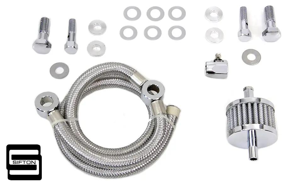 Sifton Air Cleaner Breather Kit for Harley Davidson FXST (1993-2002) – Part #78429 by Sifton