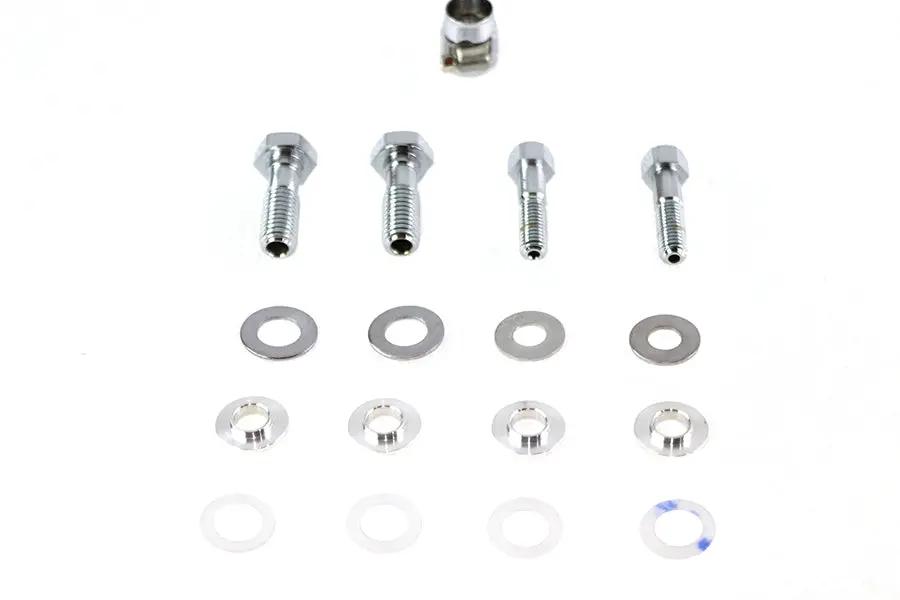 V-Twin Breather Bolt Set for Harley Davidson FXST Models - Part Number 35-0320-C by V-Twin
